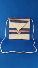 Handtasje van postzak, PTT Post zak, 18x19 cm. (1) 7A8