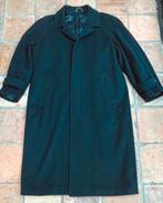 Van Gils wollen heren jas mantel – donkerblauw – maat 50, Zo goed als nieuw, Maat 48/50 (M), Blauw, Van Gils