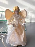 Porseleinen kerst engel met licht, Ophalen of Verzenden, Zo goed als nieuw