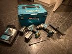 Makita DLX2131TJ combopack 18V Li-ion ( zeer netjes), Doe-het-zelf en Verbouw, Ophalen of Verzenden, Zo goed als nieuw