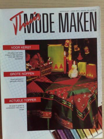 Thuis mode maken tijdschrift special voor kerst beschikbaar voor biedingen