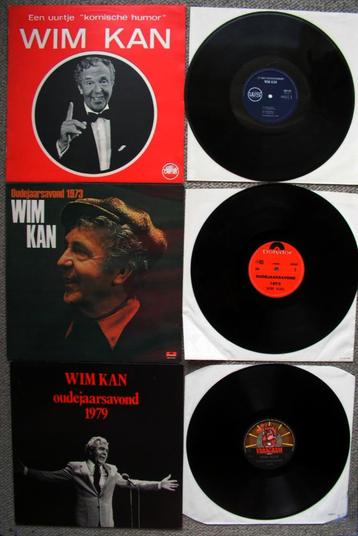 Wim Kan 3 LPs €5 per stuk 3 voor €13,50 ZGAN beschikbaar voor biedingen