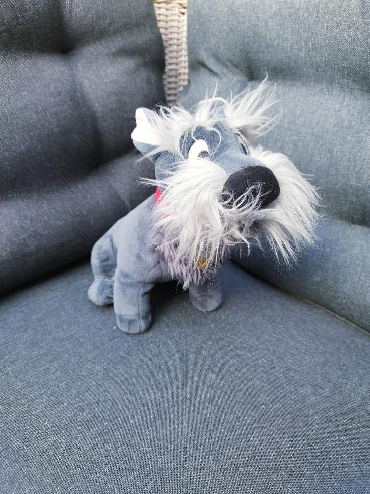 Knuffel van Jock - Lady en de Vagebond -  Disney Store, Verzamelen, Disney, Gebruikt, Knuffel, Overige figuren, Ophalen of Verzenden