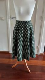 Just in Case rok groen met stippen maat 38, Maat 38/40 (M), Ophalen of Verzenden, Just in Case, Gedragen