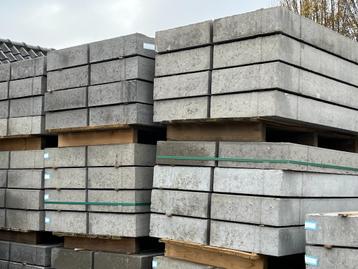 Betonplaat 120x80x12 grijs deklaag en hijsvoorziening mf  beschikbaar voor biedingen
