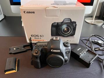 Canon EOS 6D mark II + BG-E21 aantal clicks 16470 beschikbaar voor biedingen