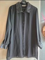 Elegante Zwarte Blouse, Zwart, Maat 42/44 (L), Ophalen of Verzenden, Onbekend