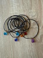 Kleurrijke kettingen met dierenhangers, Sieraden, Tassen en Uiterlijk, Kettingen, Met hanger, Kunststof, Overige kleuren, Ophalen of Verzenden