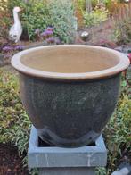 Plantenbak 30  cm  diepgroen, Ophalen, Steen, Gebruikt, Minder dan 60 cm