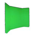Manfrotto Panoramic Background 400CM Chromakey Greenscreen, Ophalen of Verzenden, Zo goed als nieuw, Achtergrond