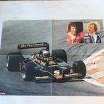Poster Lotus Formule 1 F1 1978 Rally Racing JPS zwart, Ophalen of Verzenden, Gebruikt, Auto's