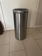 RVS Afvalemmer, 30 liter (brabantia), Gebruikt, Ophalen of Verzenden, 20 tot 30 liter, Rvs