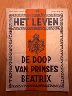 Het Leven - De Doop van Prinses Beatrix, 1938