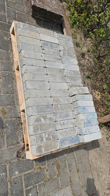 Antieke trommel musselkalk dikformaat 21x7x6cm beschikbaar voor biedingen