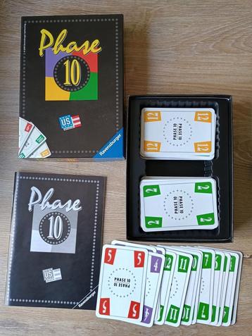 Phase 10 ravensburger oude versie us bestseller 2005 beschikbaar voor biedingen