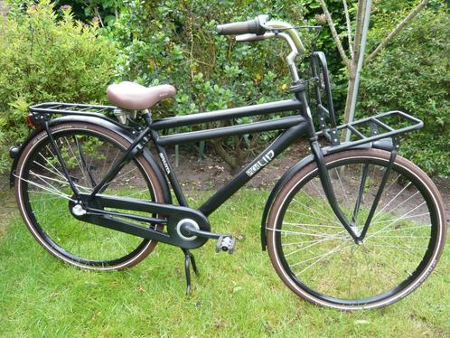 mooie 28" 50cm  matzwarte sparta pick up transport 3versn, Fietsen en Brommers, Fietsen | Jongens, Zo goed als nieuw, 26 inch of meer