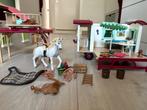 Schleich Woonwagen met Accessoires, Ophalen of Verzenden, Zo goed als nieuw, Complete set