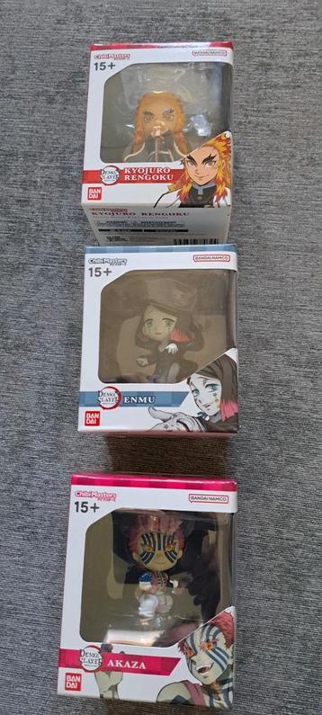 3 Chibi Masters Demon Slayer - Nieuw in Doos! beschikbaar voor biedingen
