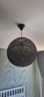 Hanglamp grijs vlas, Ophalen, Zo goed als nieuw, Minder dan 50 cm