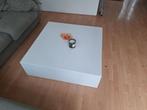 Witte salontafel gratis af te halen, nog in mooie staat, Huis en Inrichting, Tafels | Salontafels, Ophalen, 100 tot 150 cm, 50 tot 100 cm