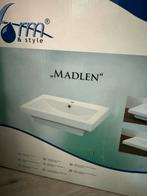 Nieuwe Madlen Wasbak 60x45cm, Huis en Inrichting, Badkamer | Badkamermeubels, Nieuw, Minder dan 100 cm, Wasbak of Wastafel, 25 tot 50 cm
