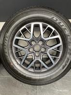 18” originele Jeep Wrangler Sahara velgen + banden 5x127 5x, Auto-onderdelen, Banden en Velgen, 18 inch, Gebruikt, 255 mm, -