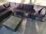 Grote loungeset - weinig gebruikt, Ophalen, Zo goed als nieuw, Stof, Modern