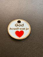 winkelwagenmuntje God houdt van je, Verzamelen, Ophalen of Verzenden