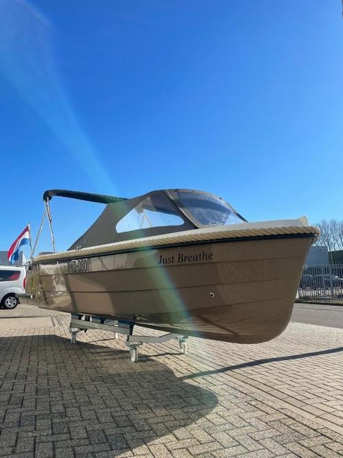 Topcraft 605 tender met 60 pk Susuki, Watersport en Boten, Sloepen, Zo goed als nieuw, 50 tot 70 pk, 6 meter of meer, Buitenboordmotor