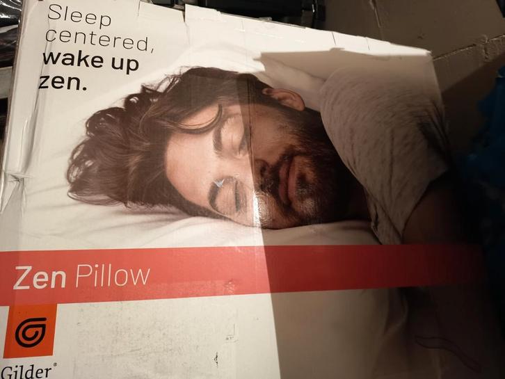 Zen Firm Kussen - Nieuw in doos, Huis en Inrichting, Slaapkamer | Beddengoed, Nieuw, Kussen, Eenpersoons, Wit, Ophalen of Verzenden