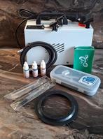 Airbrush Compressor AS-18B met Accessoires, Ophalen, Nieuw, Airbrush en Toebehoren