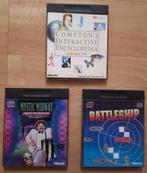 CD-i (3x) 'Battleship', 'Mistic Midway' en 'Encyclopedia', 1 speler, Ophalen of Verzenden, Gebruikt, Vanaf 3 jaar
