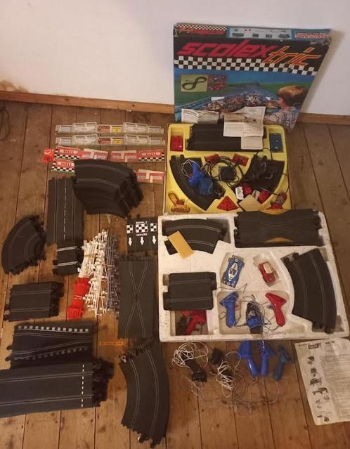 Scalextric Racebaan + vele extra's, Kinderen en Baby's, Speelgoed | Racebanen, Gebruikt, Racebaan, Elektrisch, Overige merken