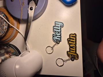 gepersonaliseerde sleutelhanger beschikbaar voor biedingen