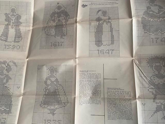 patroon schellekoord historische kinderkleding uit regina, Hobby en Vrije tijd, Borduren en Borduurmachines, Gebruikt, Patroon