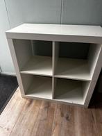 IKEA KALLAX kast – 4 vakken – wit, Ophalen, Gebruikt, Minder dan 150 cm, Minder dan 100 cm