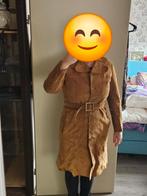 Vintage Leren jassen, Bruin, Ophalen of Verzenden, Gedragen, Maat 42/44 (L)