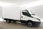 Iveco Daily 35C16H 2.3 410 157PK Bakwagen Laadbak 4.32m Lang, Auto's, Bestelauto's, Gebruikt, Euro 6, Wit, Bedrijf