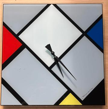 Piet Mondriaan Klok - Fresco Clocks 1997 beschikbaar voor biedingen