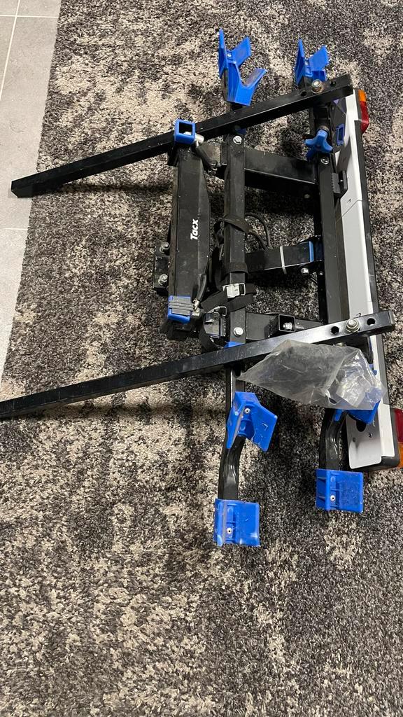 Tacx Fietsendrager voor Trekhaak - Gebruikt, Auto diversen, Fietsendragers, Gebruikt, Trekhaakdrager, 2 fietsen, Brede banden