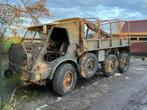 Daf Ya 328 Oldtimer 6x6 aangedreven wegenbelasting en apk vr, Auto's, 4621 cc, Overige carrosserieën, Overige brandstoffen, Bedrijf