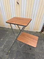 Verstelbare diaprojector tafel, Minder dan 55 cm, Gebruikt, Metaal of Aluminium, Rechthoekig