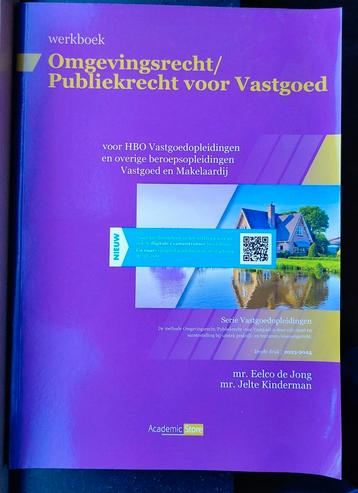 Werkboek omgevingsrecht/publiekrecht (2023-2024) beschikbaar voor biedingen