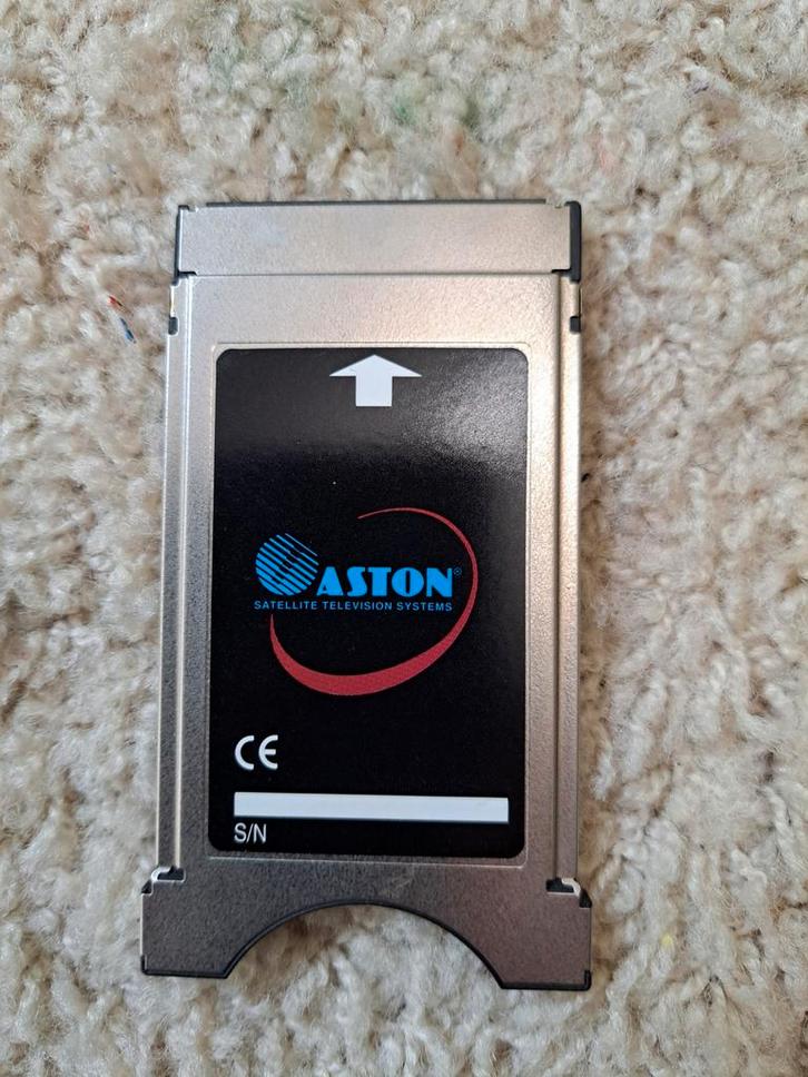 Aston CAM-module (P/N 901274) – DVB/MPEG-2 CI PC-Card, Audio, Tv en Foto, Schotelantennes, Zo goed als nieuw, (Schotel)antenne-accessoires