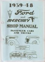 FORD 1946 Ownermanual/ Ford Vier 1946/Shopmanual 1939-48, Ophalen of Verzenden