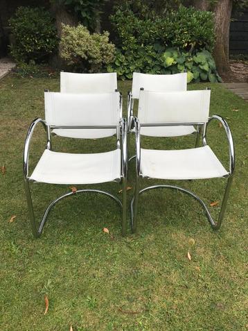 4 x design buis frames stoelen, vermoederlijk Italiaans. beschikbaar voor biedingen