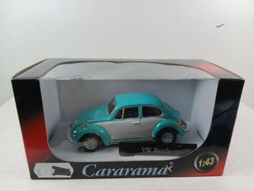 cararama 1/43 vw kafer/beetle beschikbaar voor biedingen