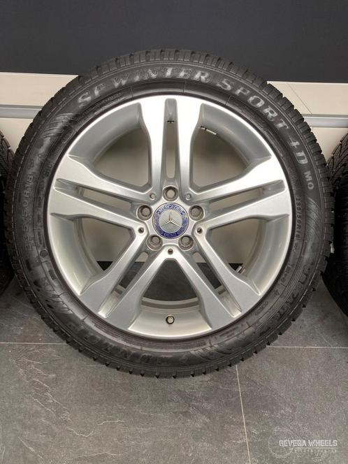 18” originele Mercedes GLA W156 velgen + winterbanden 5x112, Auto-onderdelen, Banden en Velgen, Banden en Velgen, Winterbanden