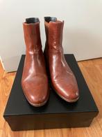 Floris v Bommel Dames laarsje chelsea weinig gedragen  36,5, Bruin, Verzenden, Floris van Bommel, Lage of Enkellaarzen
