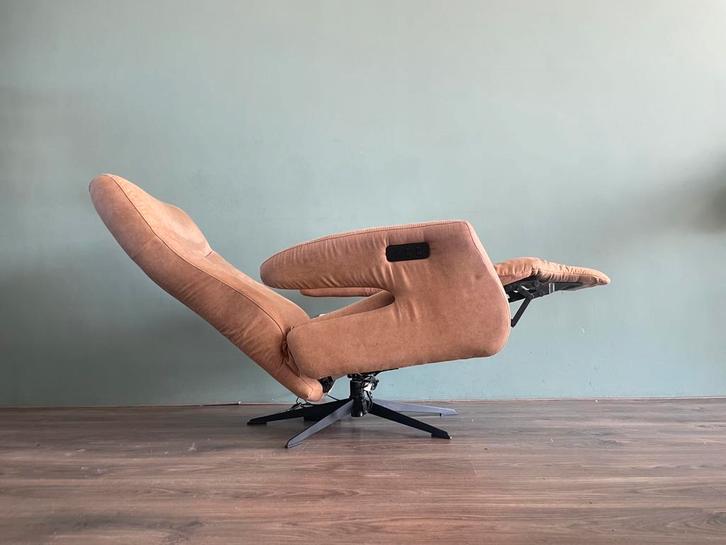 Nette bruine elektrische relax fauteuil / relax stoel, Huis en Inrichting, Fauteuils, Ophalen